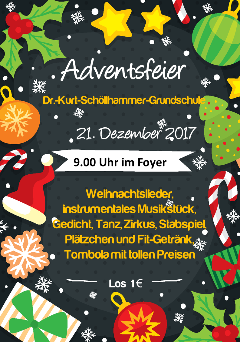 Unsere Weihnachtsfeier