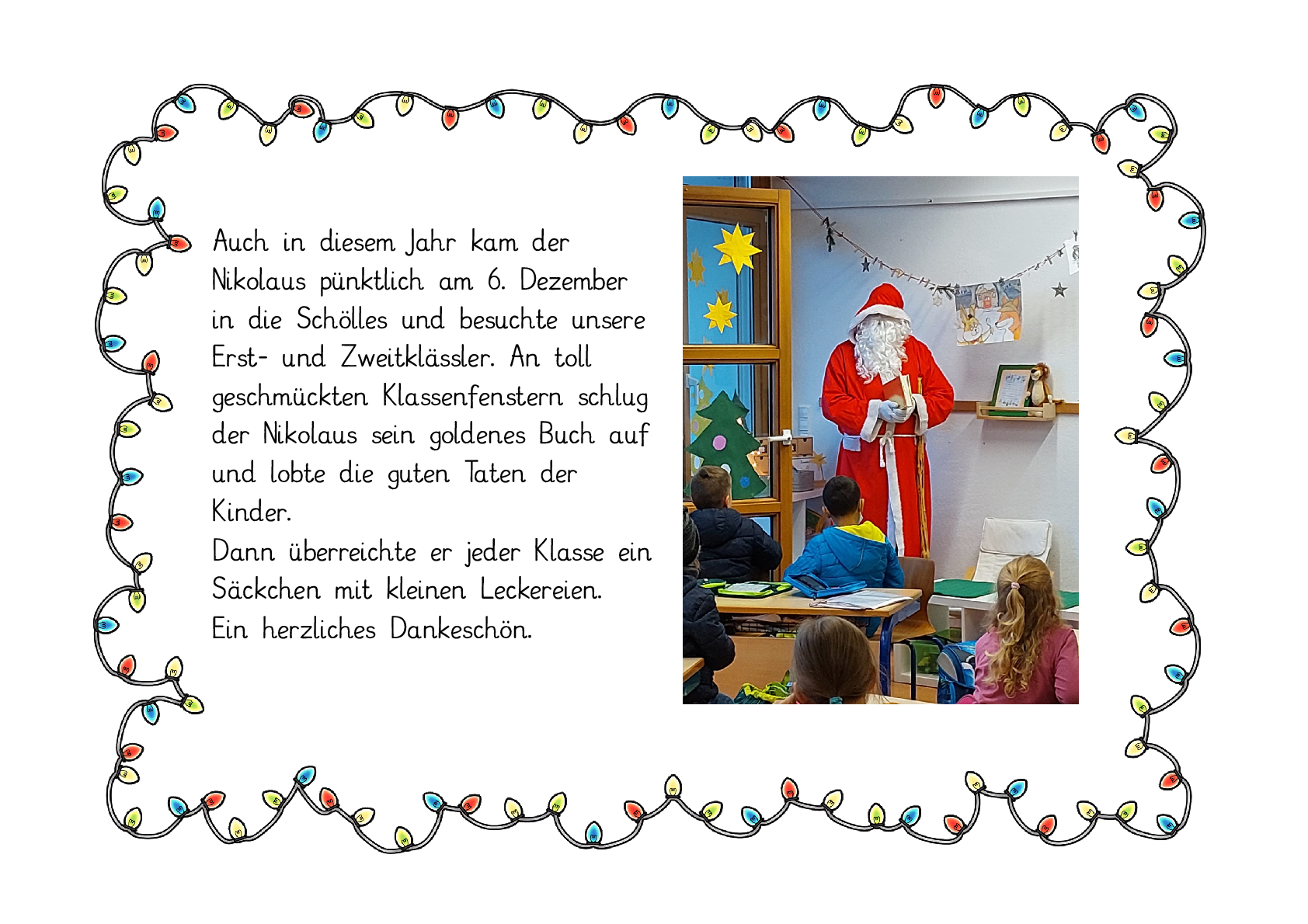 Nikolaus besucht Schölles